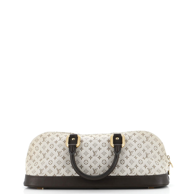 Louis Vuitton Alma Handbag Mini Lin Horizontal