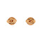 Tiffany & Co. Elsa Peretti Diamonds By The Yard Stud Earrings 18K Rose Gold with Diamonds 0.06CT