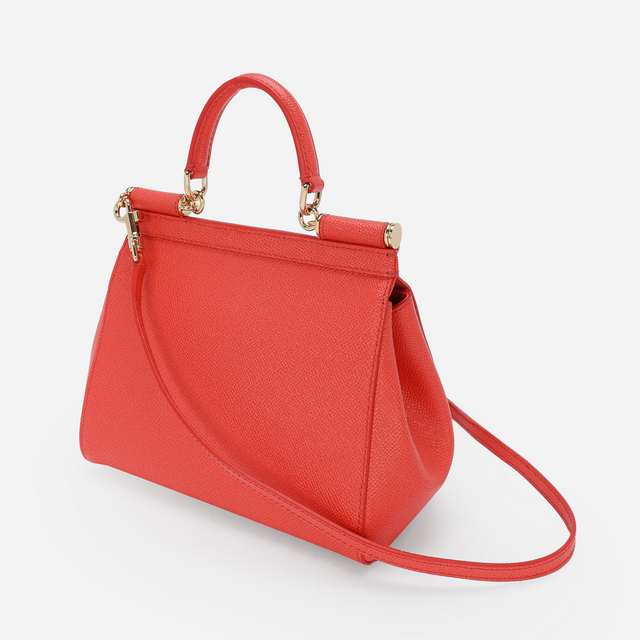 Sicily Medium Handbag in Orange