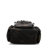 Saint Laurent Delave Multi-Pocket Backpack Camouflage Canvas