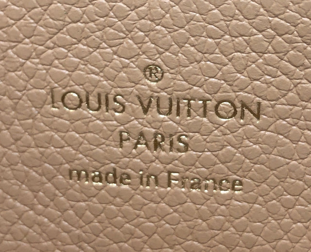 Louis Vuitton Clemence Wallet Bicolor Monogram Empreinte Giant