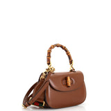 Gucci Bamboo 1947 Top Handle Bag Leather Small
