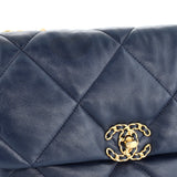 Chanel 19 Flap Bag Quilted Leather Large
