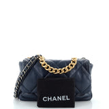 Chanel 19 Flap Bag Quilted Leather Large