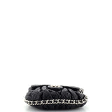 Chanel Chain Around Flap Bag Quilted Leather Small