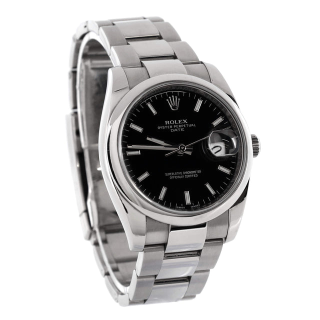 Rolex Oyster Perpetual Date Automatic Watch Stainless Steel 34