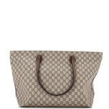 Gucci Ophidia Zip Tote GG Coated Canvas Medium
