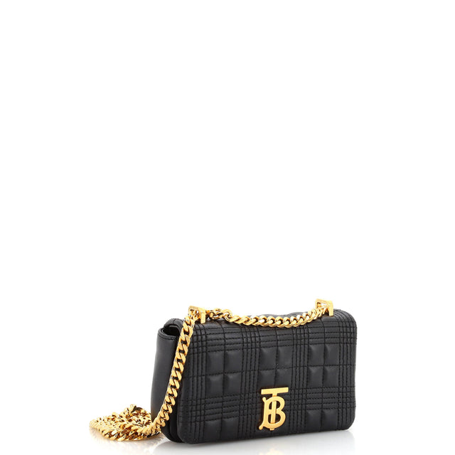 Burberry Lola Quilted Mini Shoulder Bag