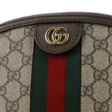 Gucci Ophidia Dome Shoulder Bag GG Coated Canvas Small