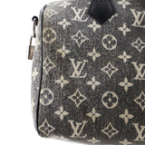 Louis Vuitton Speedy Bandouliere Bag Monogram Jacquard Denim 25