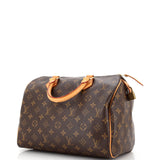 Louis Vuitton Speedy Handbag Monogram Canvas 30