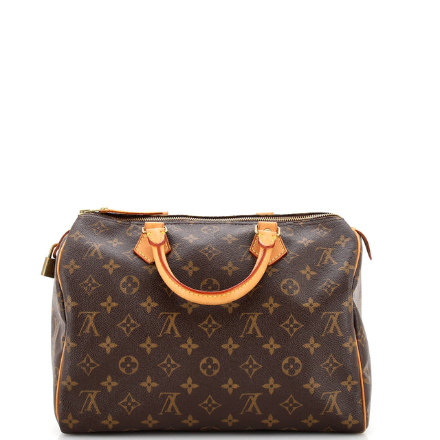 Louis Vuitton Speedy Handbag Monogram Canvas 30