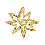 Tiffany & Co. Paloma Picasso Star Brooch 18K Yellow Gold
