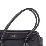 Prada Cuir Frame Convertible Tote Vitello Daino Large