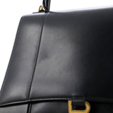 Balenciaga Hourglass Top Handle Bag Leather Medium