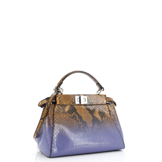 Fendi Peekaboo Bag Python Mini