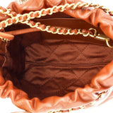 Chanel 22 Chain Hobo Quilted Calfskin Mini