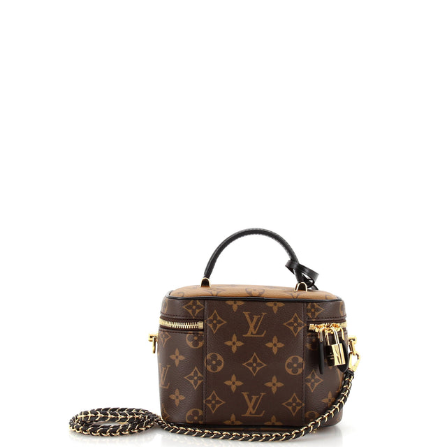 Louis Vuitton Vanity Handbag Reverse Monogram Canvas PM