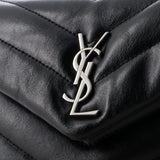 Saint Laurent Loulou Shoulder Bag Matelasse Chevron Leather Toy