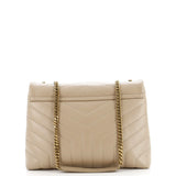 Saint Laurent Loulou Shoulder Bag Matelasse Chevron Leather Medium