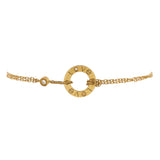 Cartier 2 Diamonds Love Bracelet 18K Yellow Gold with Diamonds