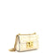 Gucci Pearly Padlock Shoulder Bag Studded Leather Small