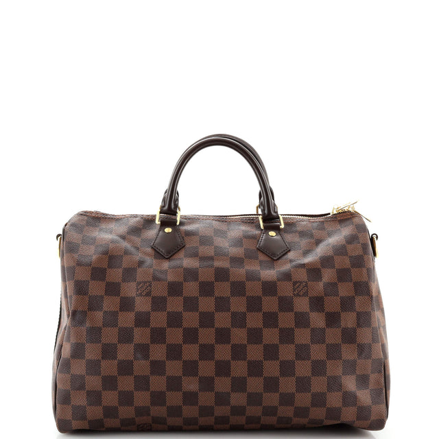 Louis Vuitton Speedy Bandouliere Bag Damier 35