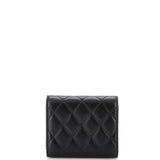 Chanel CC Compact Classic Flap Wallet Quilted Lambskin