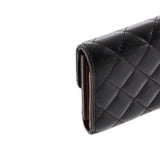 Chanel CC Compact Classic Flap Wallet Quilted Lambskin