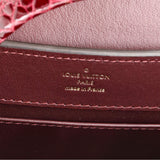 Louis Vuitton Capucines Bag Leather with Crocodile Mini