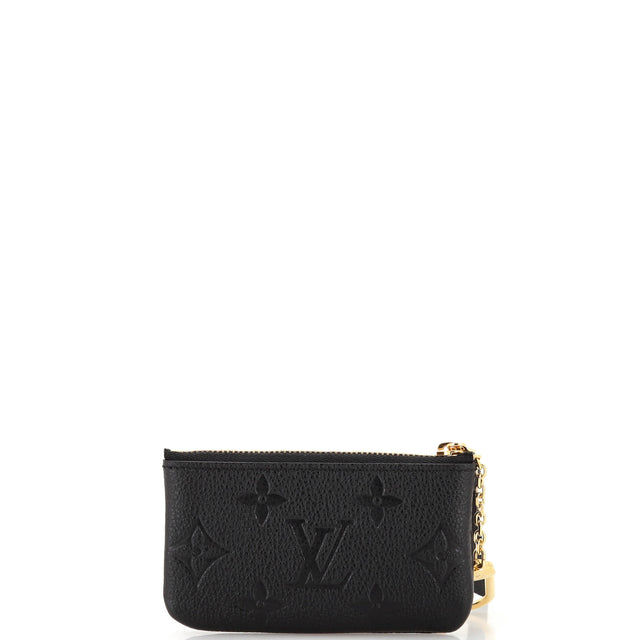 Louis Vuitton Zip Key Pouch Monogram Empreinte Leather