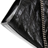 Saint Laurent Niki Shopping Tote Matelasse Chevron Leather Medium