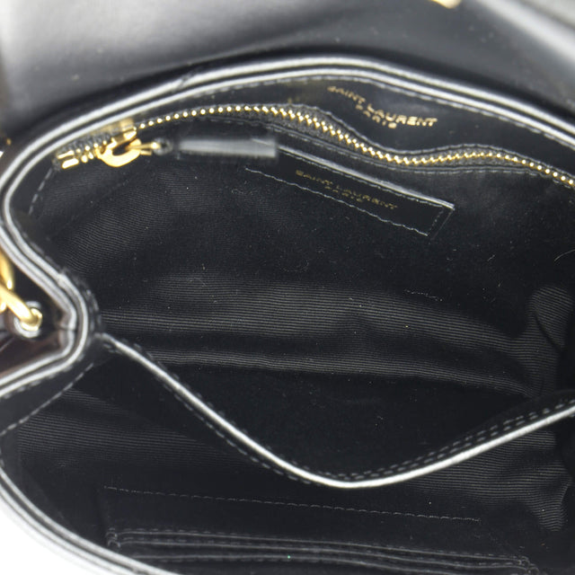 Saint Laurent Loulou Shoulder Bag Matelasse Chevron Leather Toy