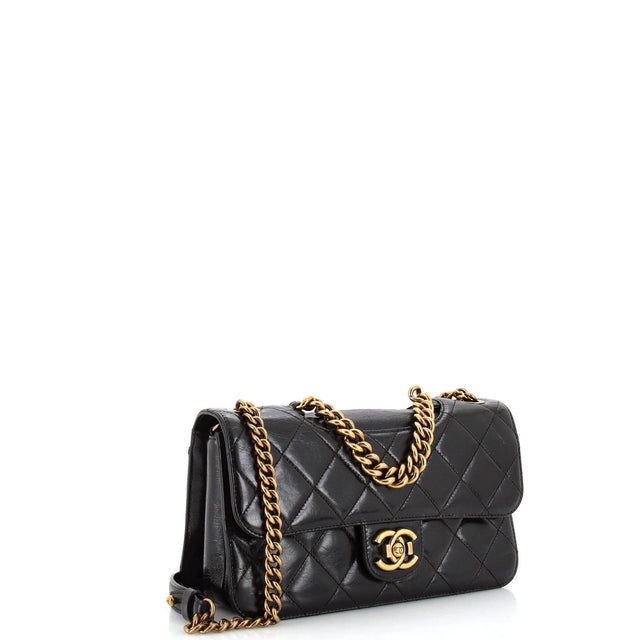 Chanel Perfect Edge Flap Bag Quilted Glazed Calfskin Small