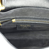 Christian Dior Saddle Handbag Leather Mini