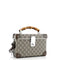 Gucci Bamboo Globe-Trotter Vanity Case GG Coated Canvas