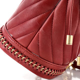 Chanel Paris-Cosmopolite Drawstring Bucket Bag Chevron Lambskin Small