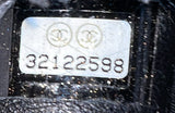 Chanel Denim Mood Chain Bucket Bag Logo Printed Quilted Fringe Denim Mini