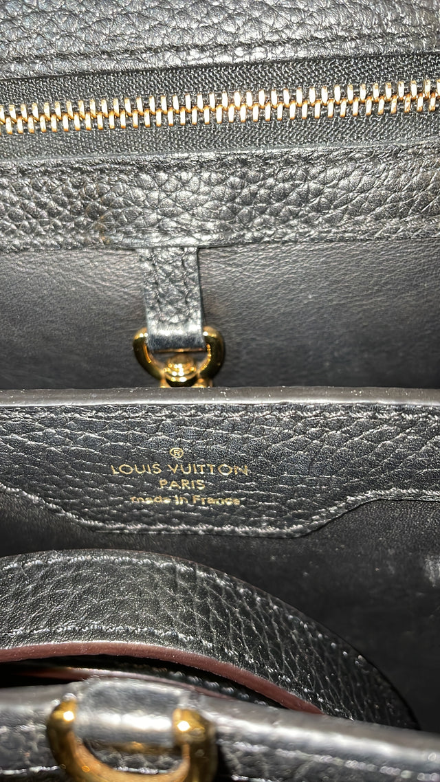 Louis Vuitton Capucines Bag Leather with Embellished Detail PM