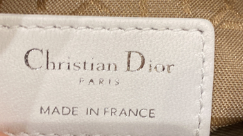 Christian Dior Lady Dior Chain Bag Cannage Quilt Lambskin Mini