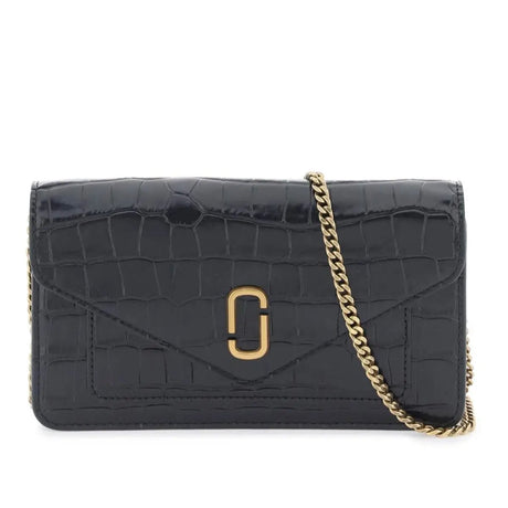 The Longshot Chain Wallet in Black Handbags MARC JACOBS - LOLAMIR