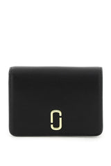 The J Marc Mini Compact Wallet Black