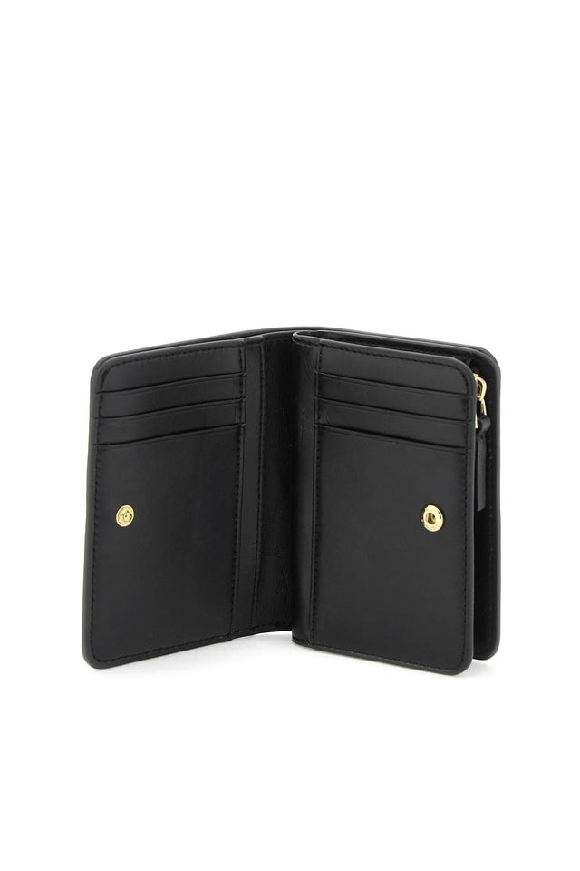 The J Marc Mini Compact Wallet Black