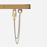Belt With Chain in Gold