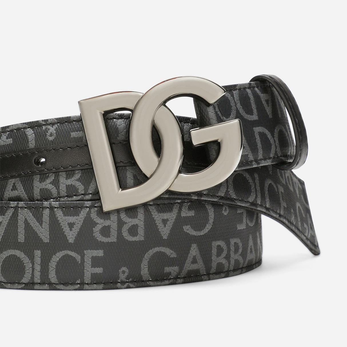 DG Logo Belt in Black