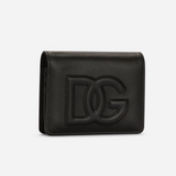 DG Logo Bi-Fold Wallet in Black