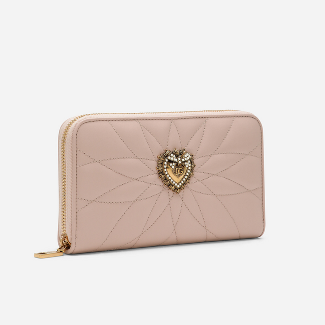 Devotion Zip-Around Wallet in Pink