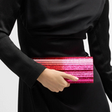 Sweetie Glitter Acrylic Clutch Bag in Red/Fuchsia Handbags JIMMY CHOO - LOLAMIR