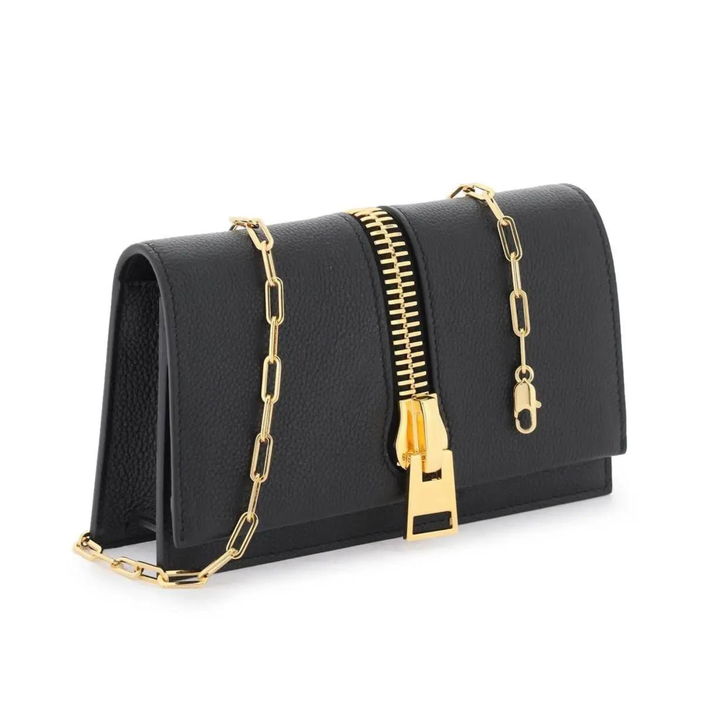 Jennifer Zipper Bag in Black Handbags TOM FORD - LOLAMIR