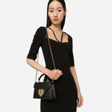 Devotion Small Top Handle Bag in Black Handbags DOLCE & GABBANA - LOLAMIR